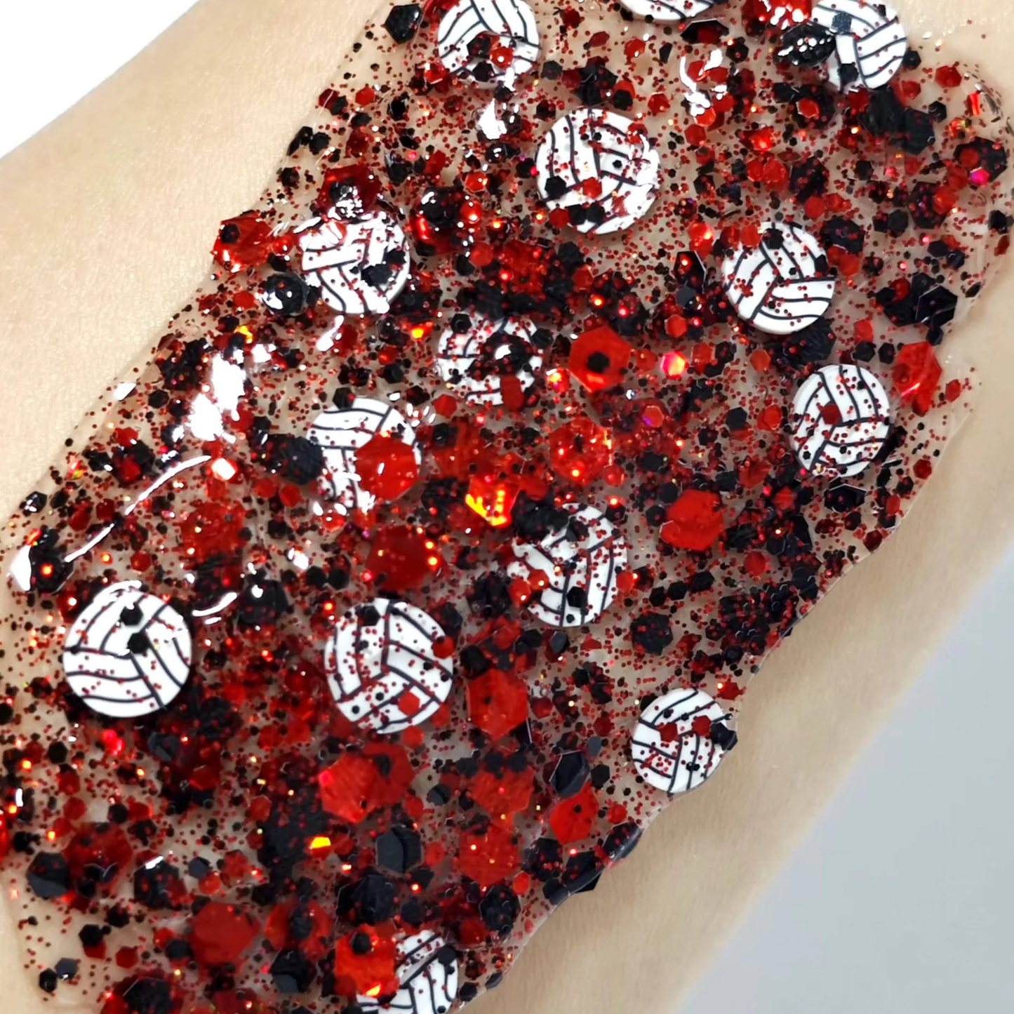 Volleyball Glitter