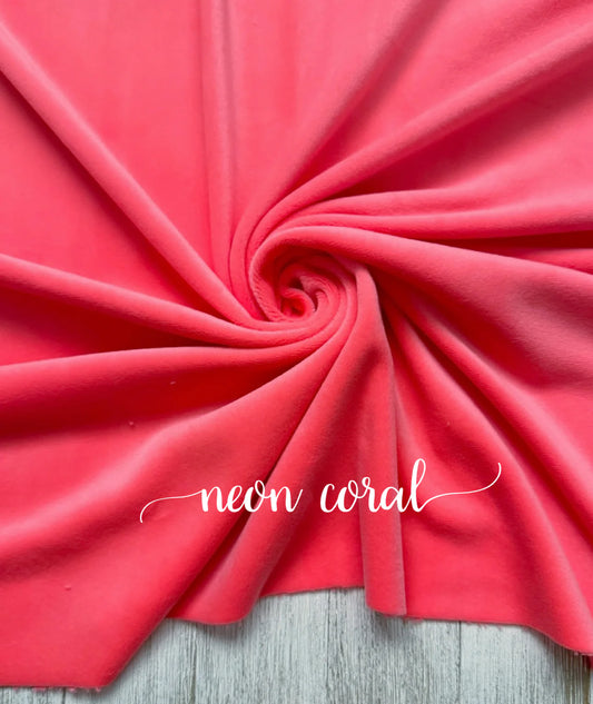 Neon Coral Plushy