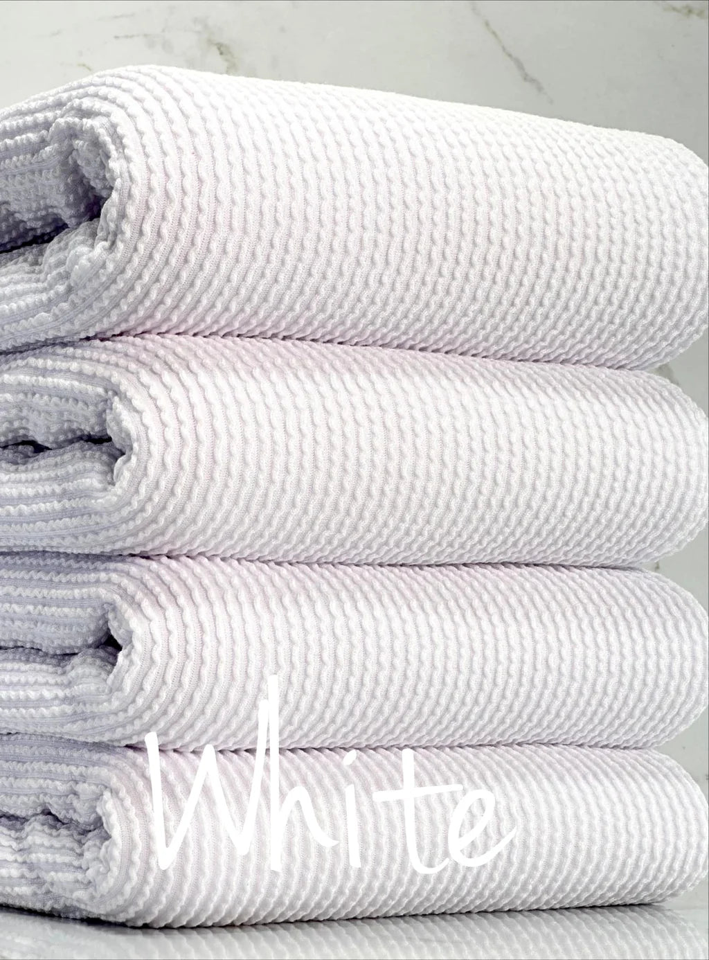 White Cozy Knit