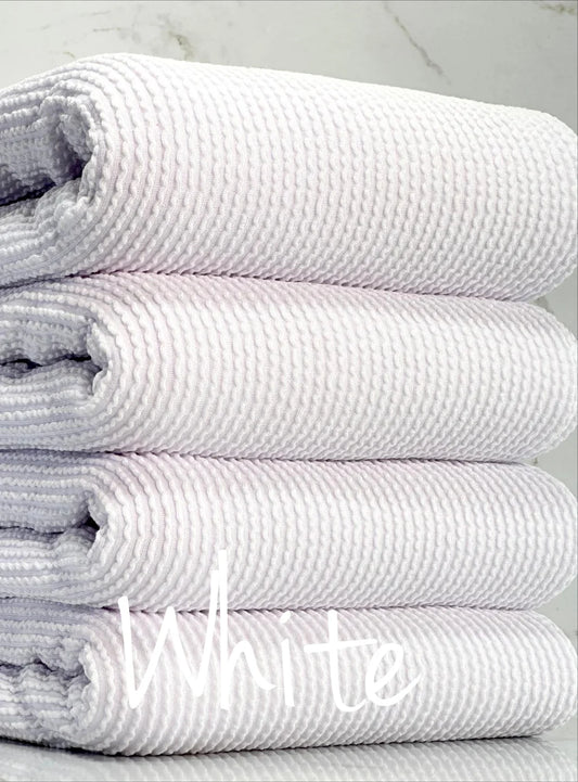 White Cozy Knit