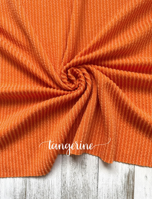 Tangerine Cozy Knit