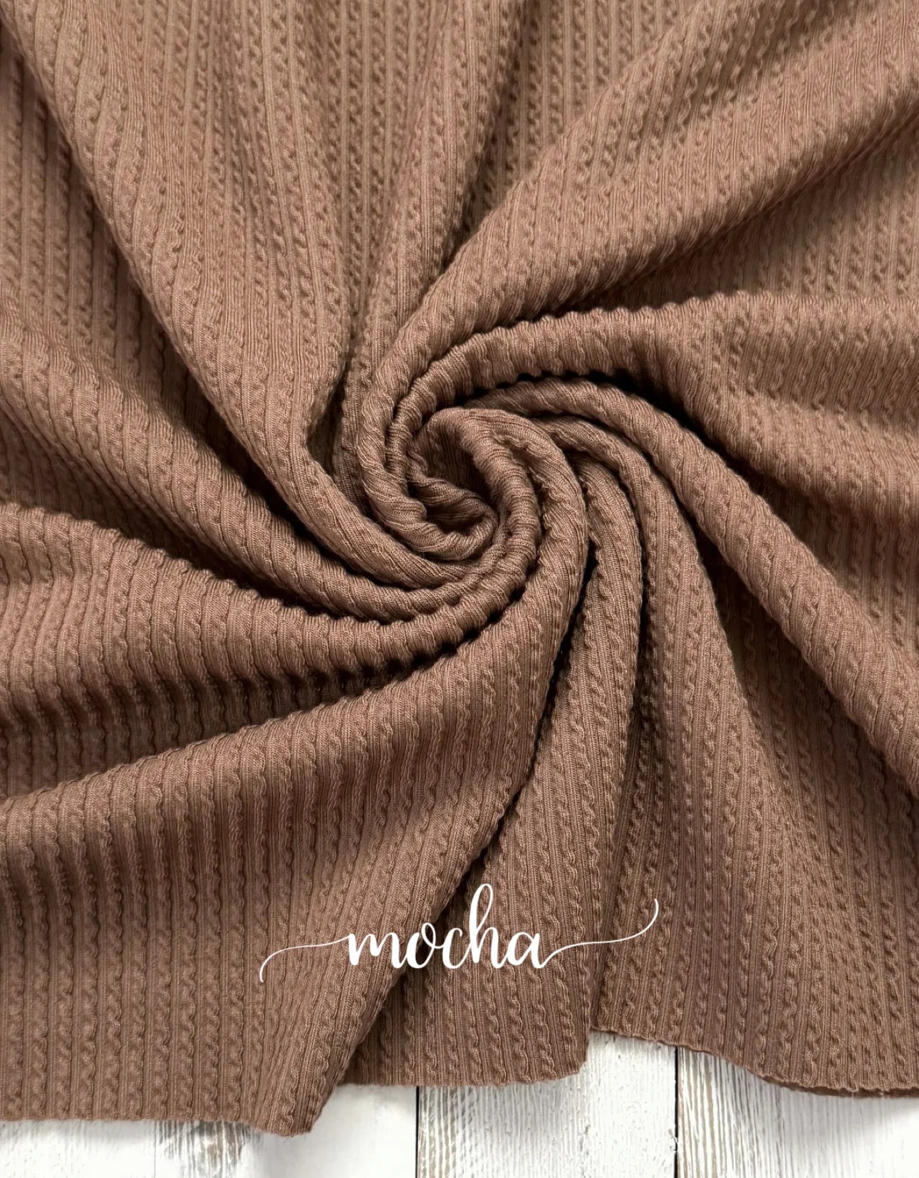 Mocha Cozy Knit