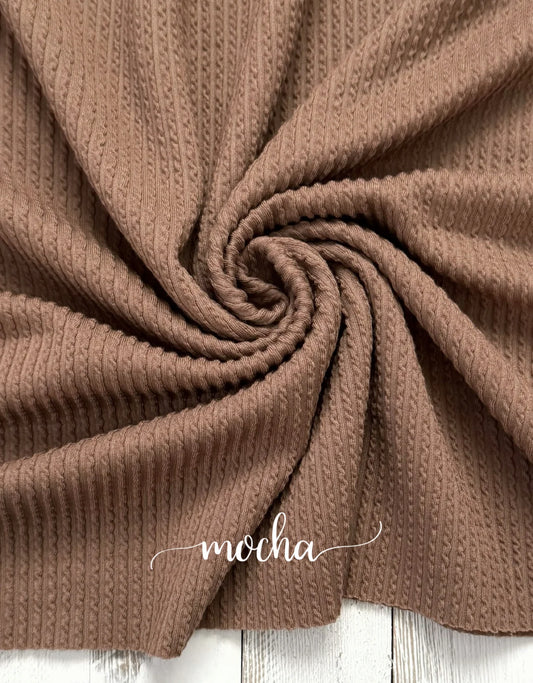 Mocha Cozy Knit
