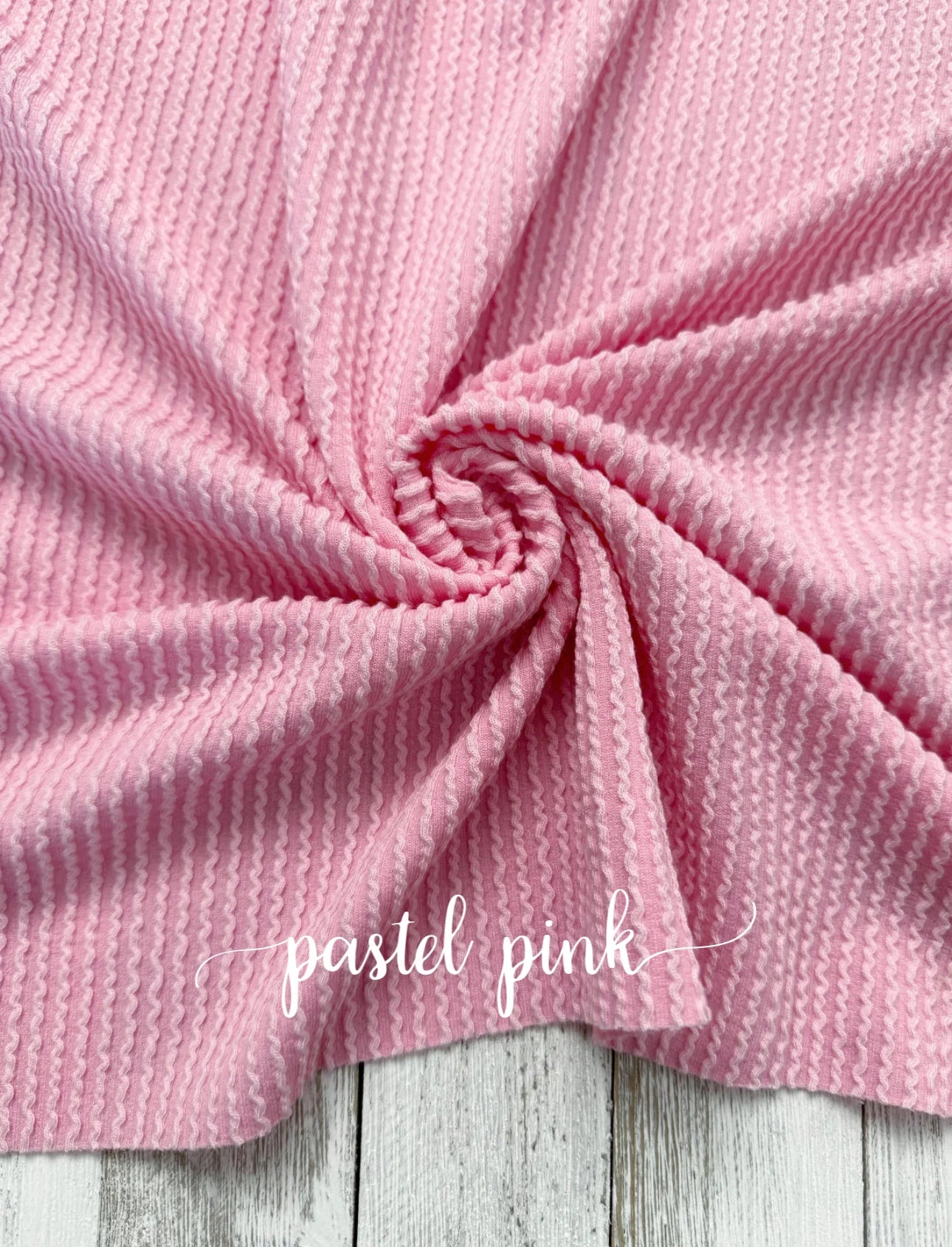 Pastel Pink Cozy Knit