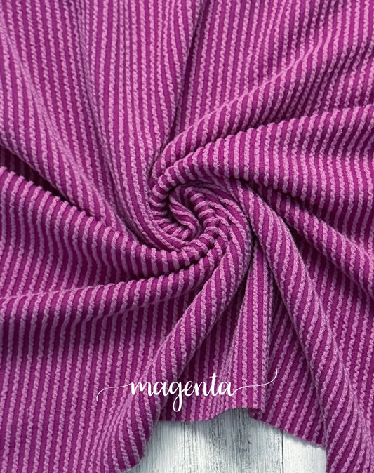 Magenta Cozy Knit
