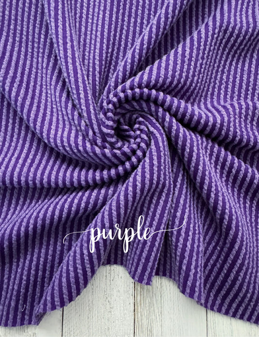 Purple Cozy Knit