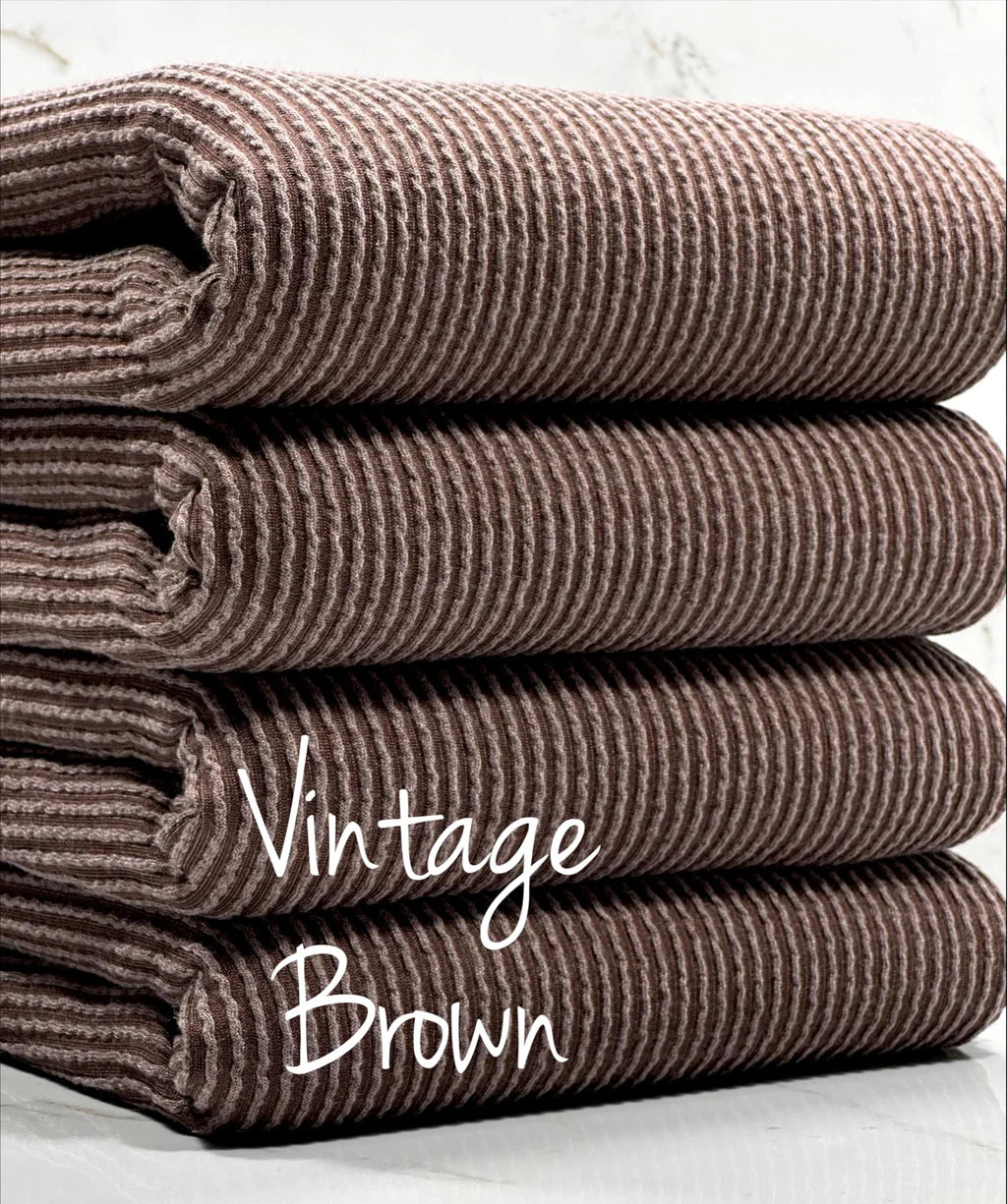 Vintage Brown Cozy Knit