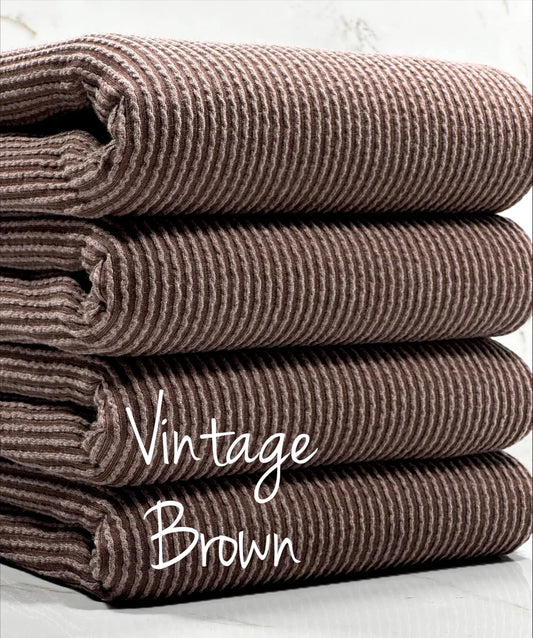 Vintage Brown Cozy Knit