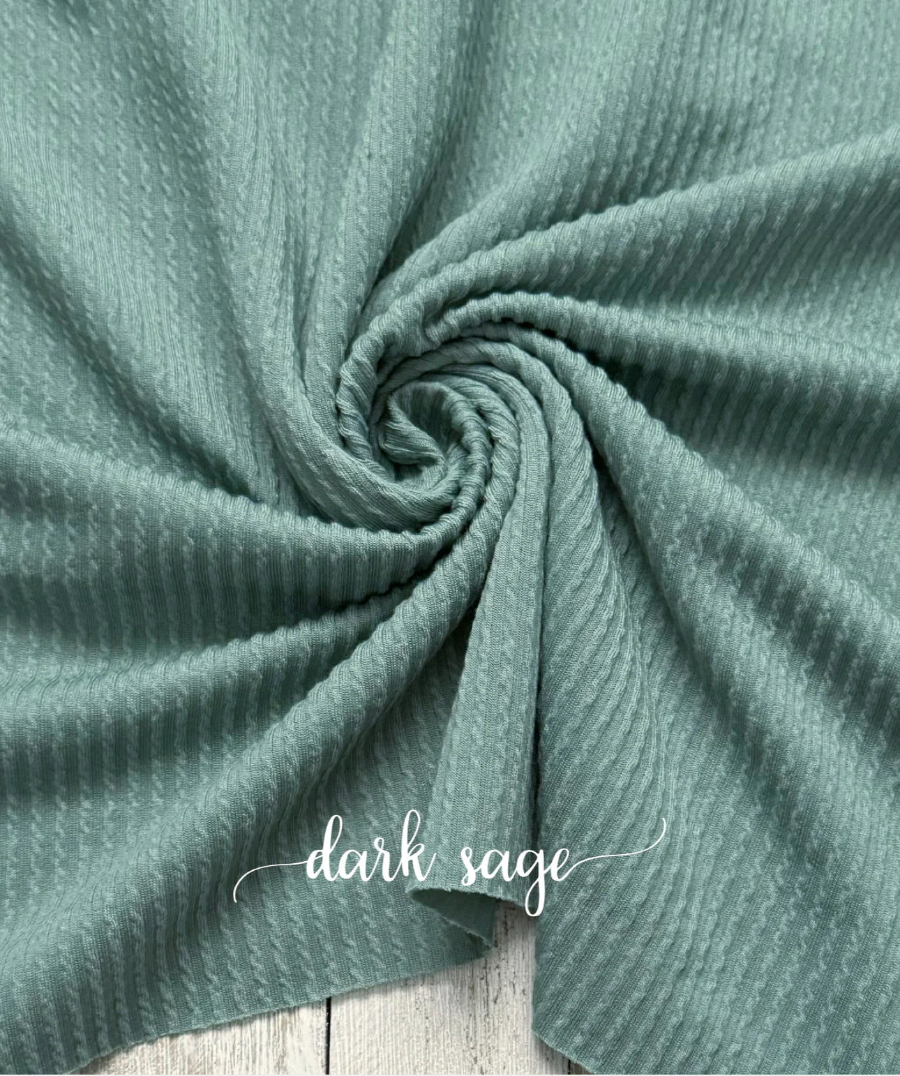 Dark Sage Cozy Knit