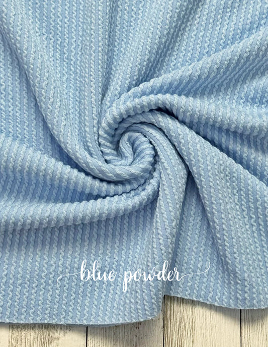 Blue Powder Cozy Knit