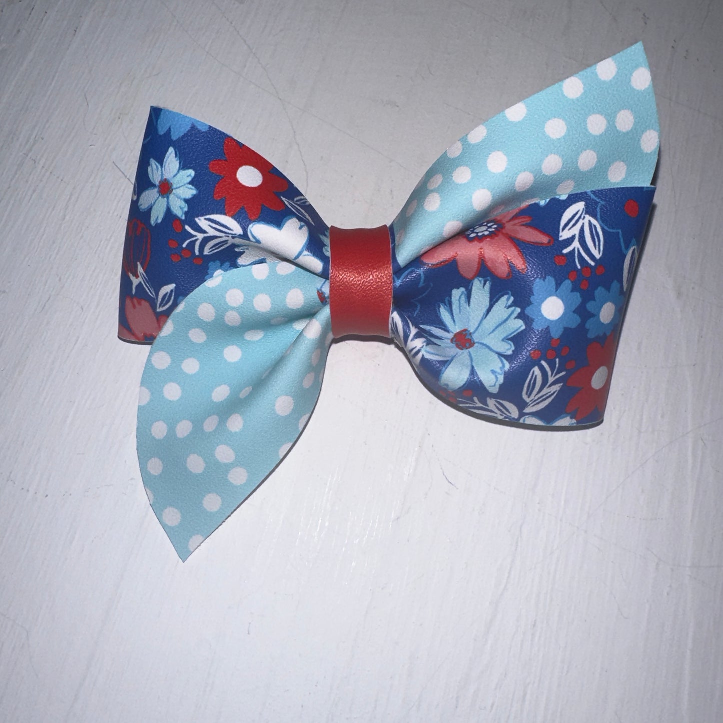 FOJ Leather Bows