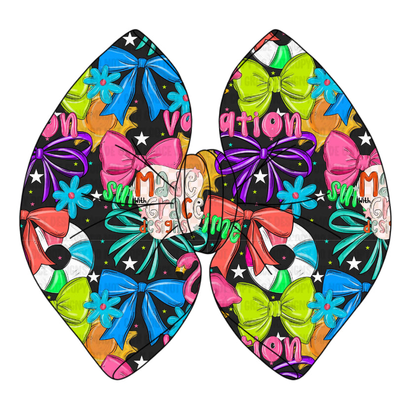 Summertime Bows Puff