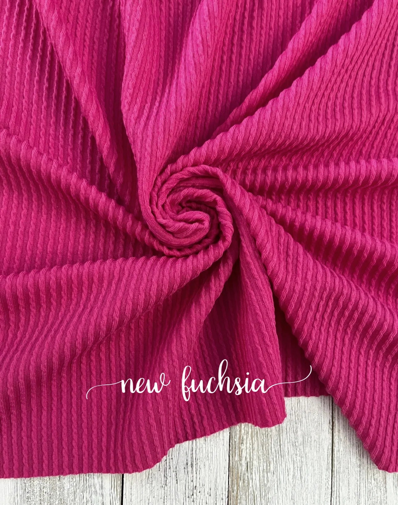 New Fuchsia Cozy Knit
