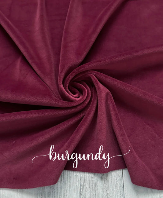 Burgundy Plushy