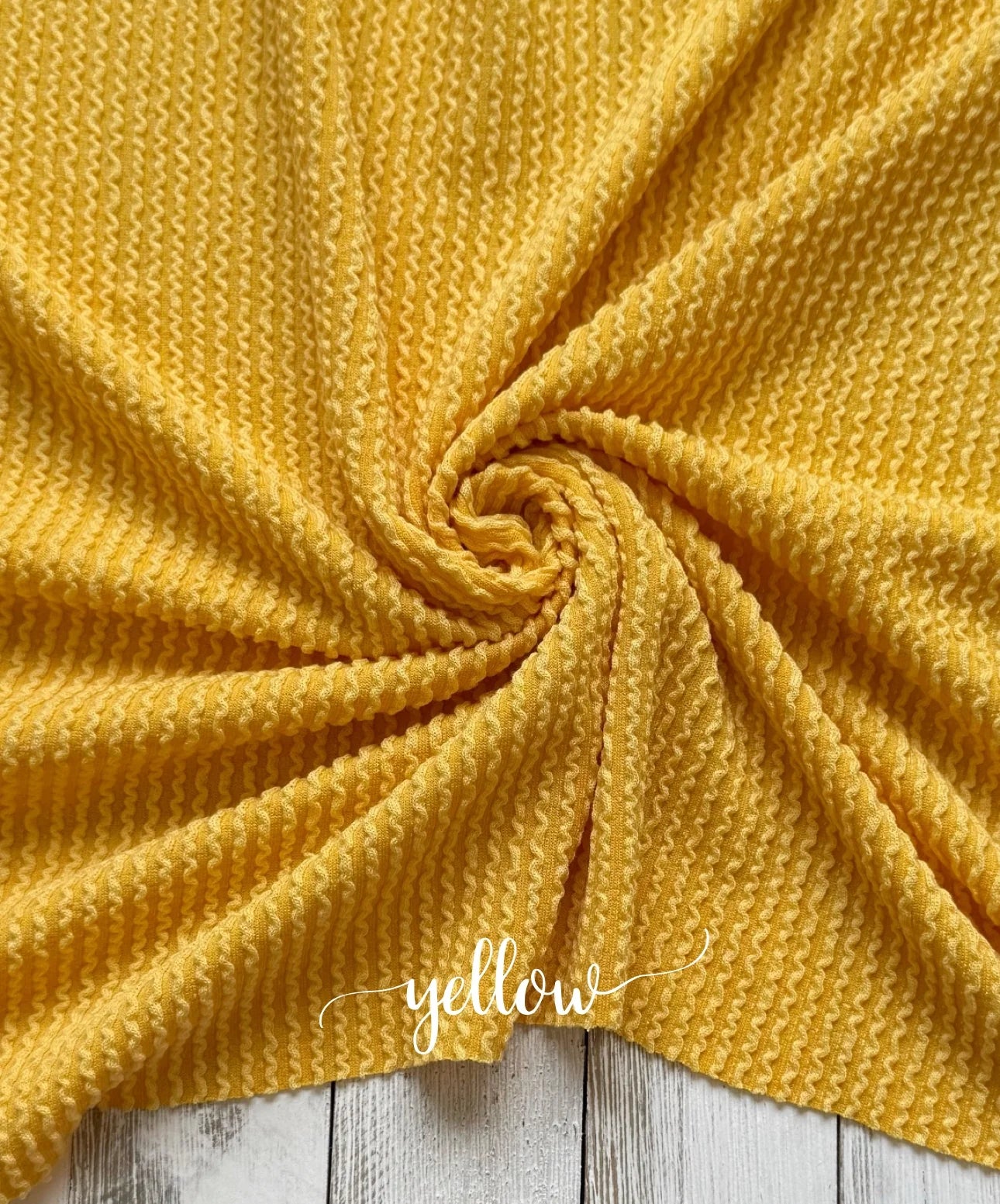 Yellow Cozy Knit