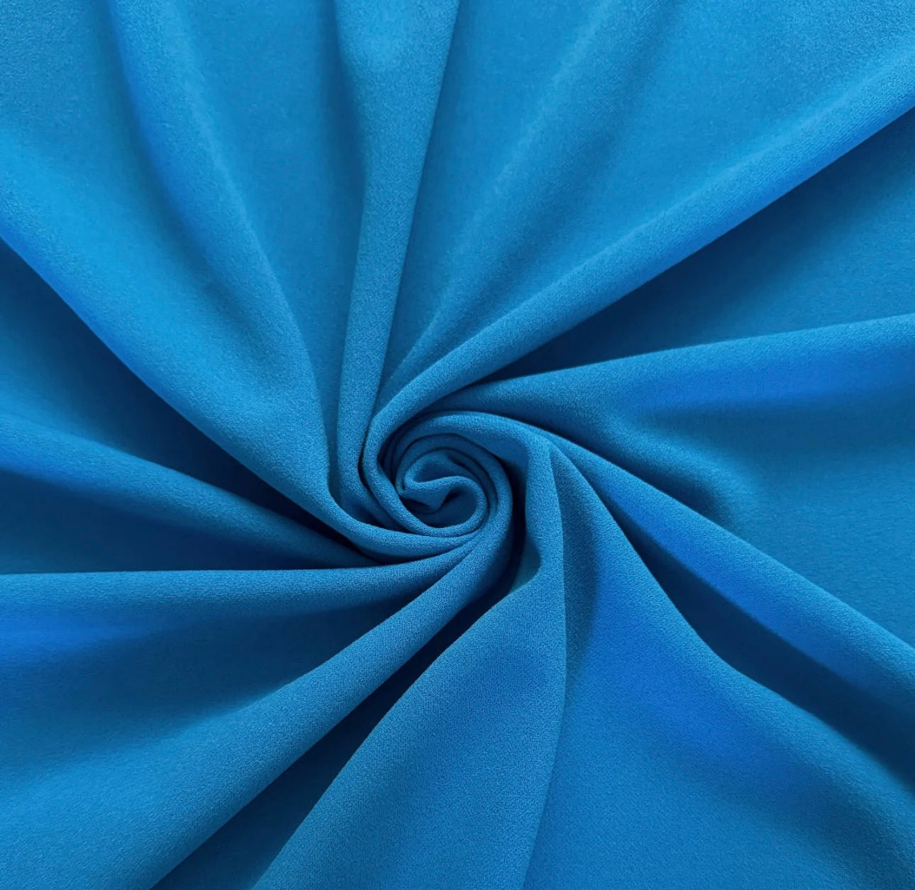 Electric Blue Crepe