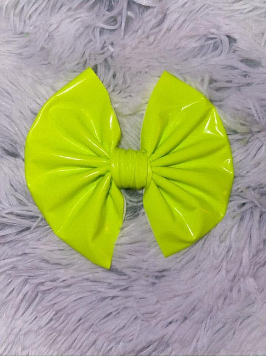 Neon Yellow Plastics