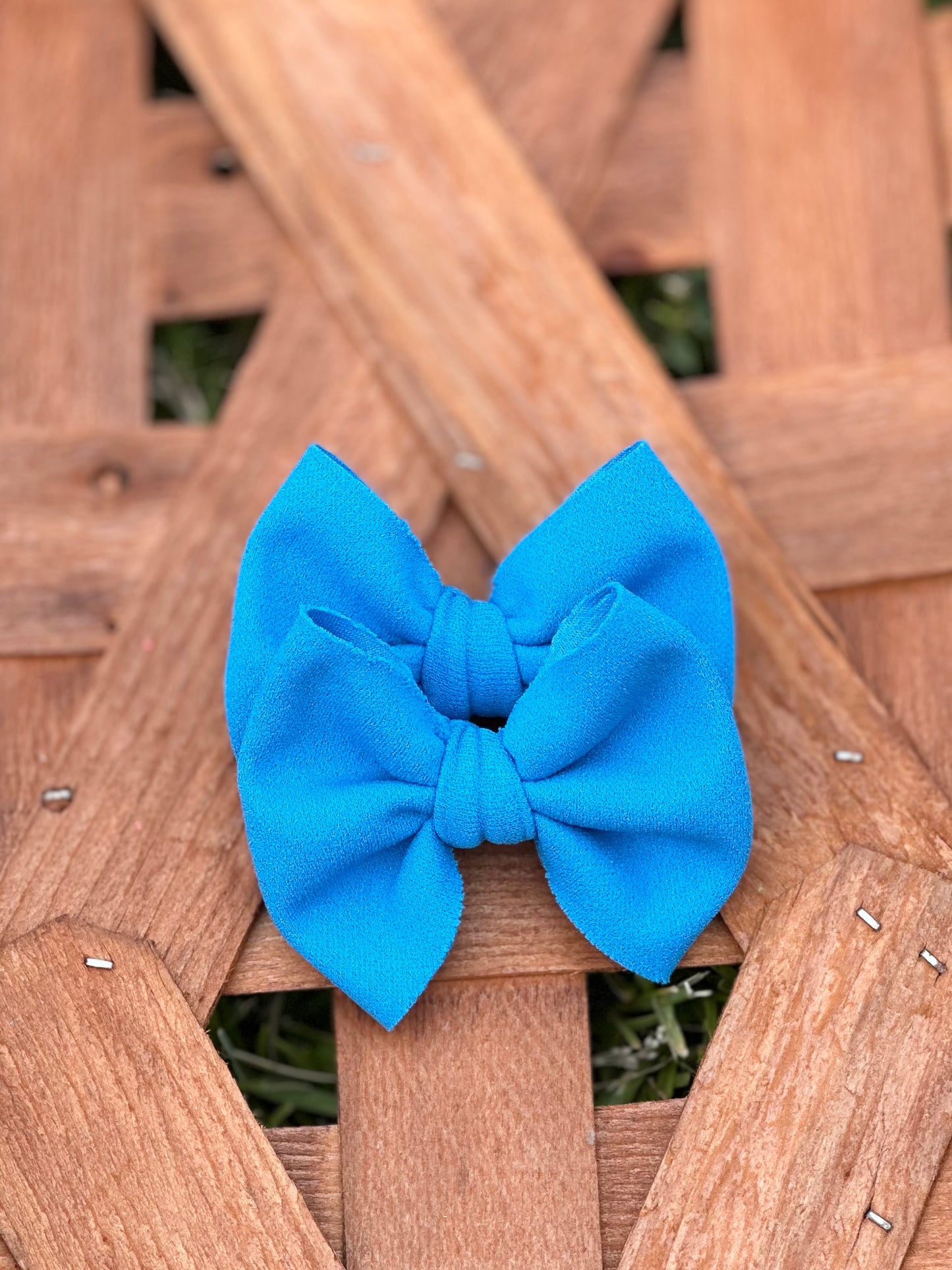 Electric Blue Crepe