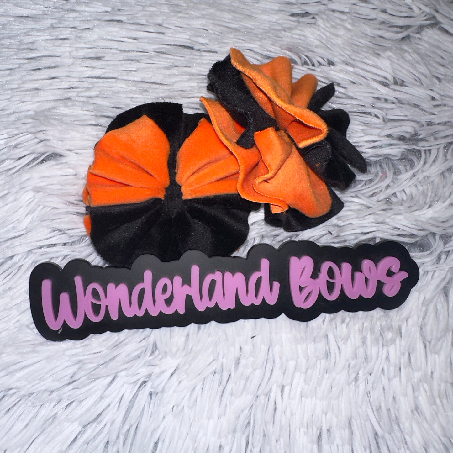 Black & Orange Shredded