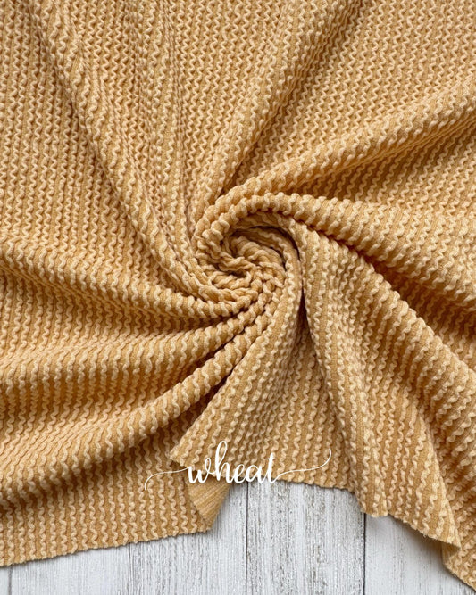 Wheat Cozy Knit