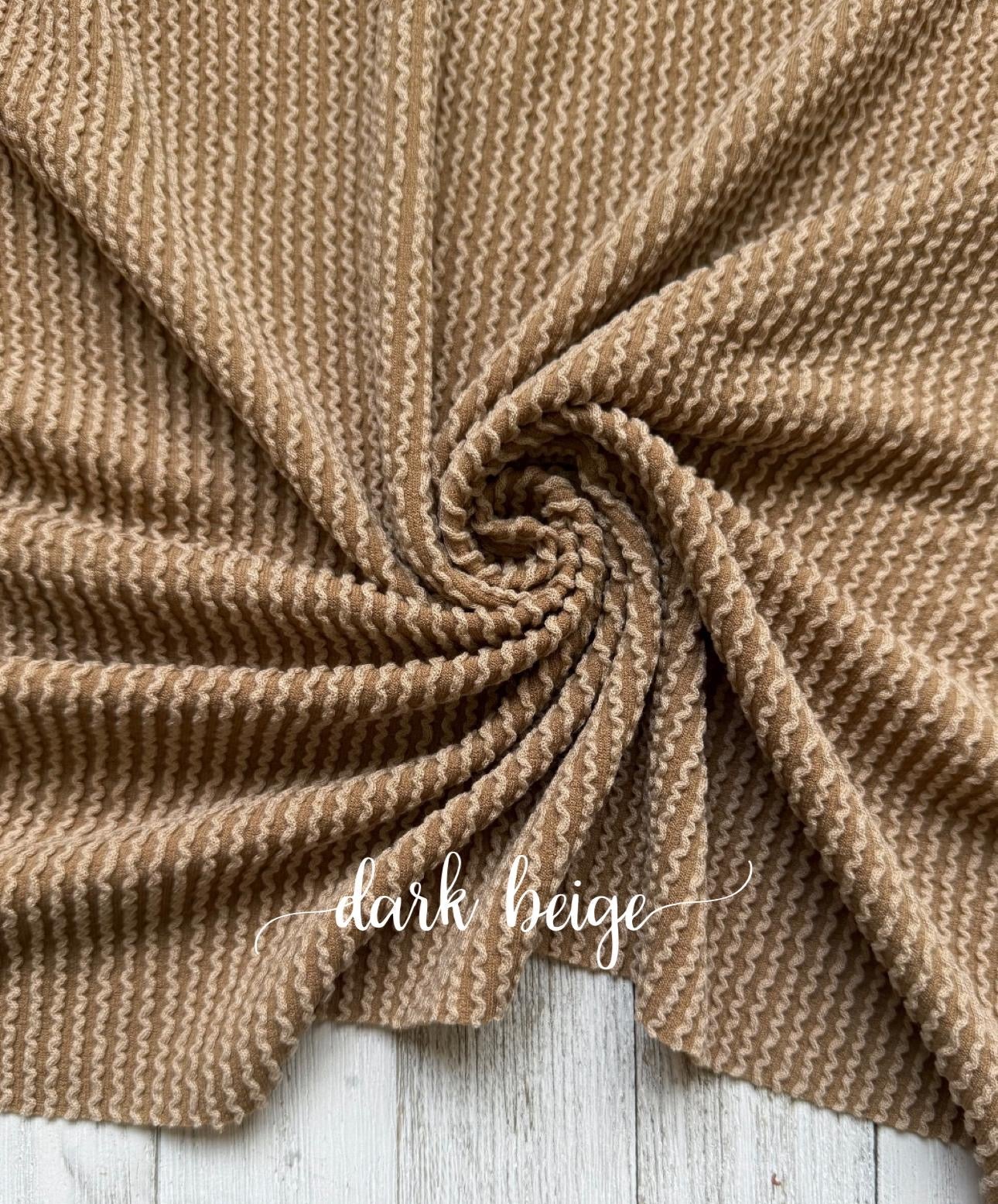 Dark Beige Cozy Knit