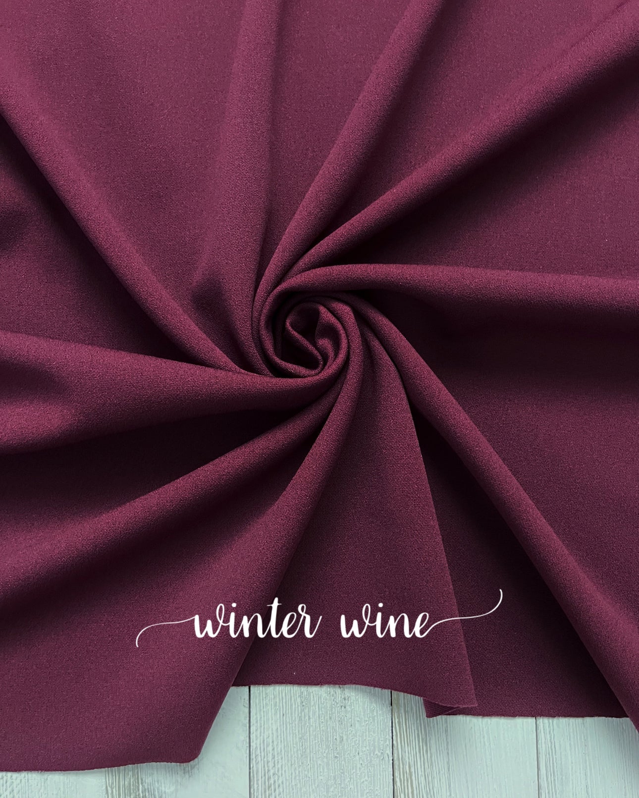 Winter Wine Crepe