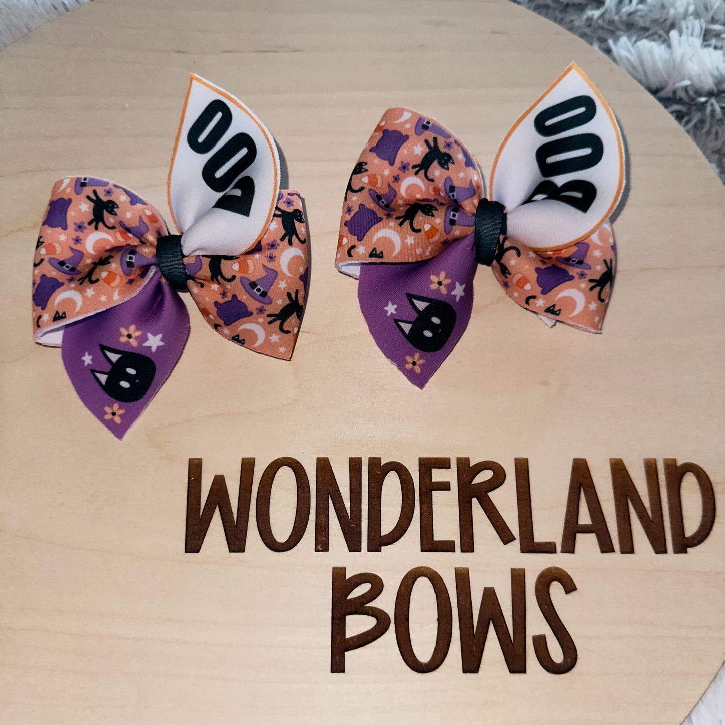 Halloween Pinwheel Puff