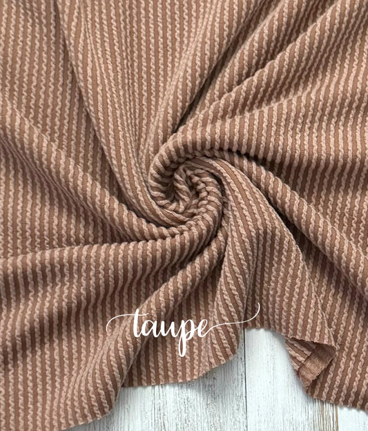 Taupe Cozy Knit