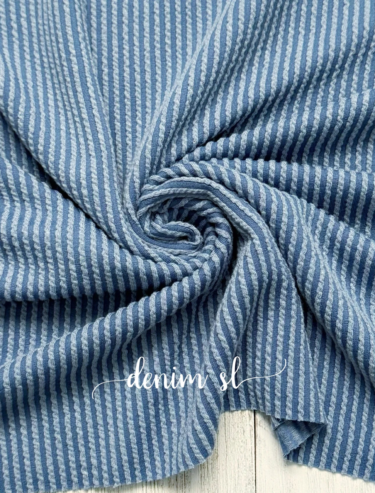 Denim Cozy Knit