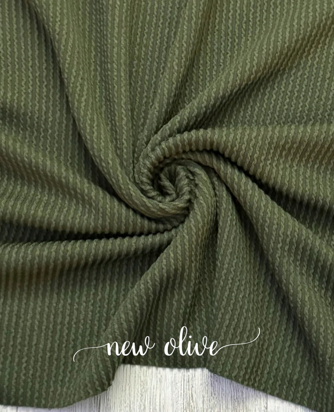 New Olive Cozy Knit