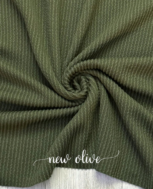 New Olive Cozy Knit