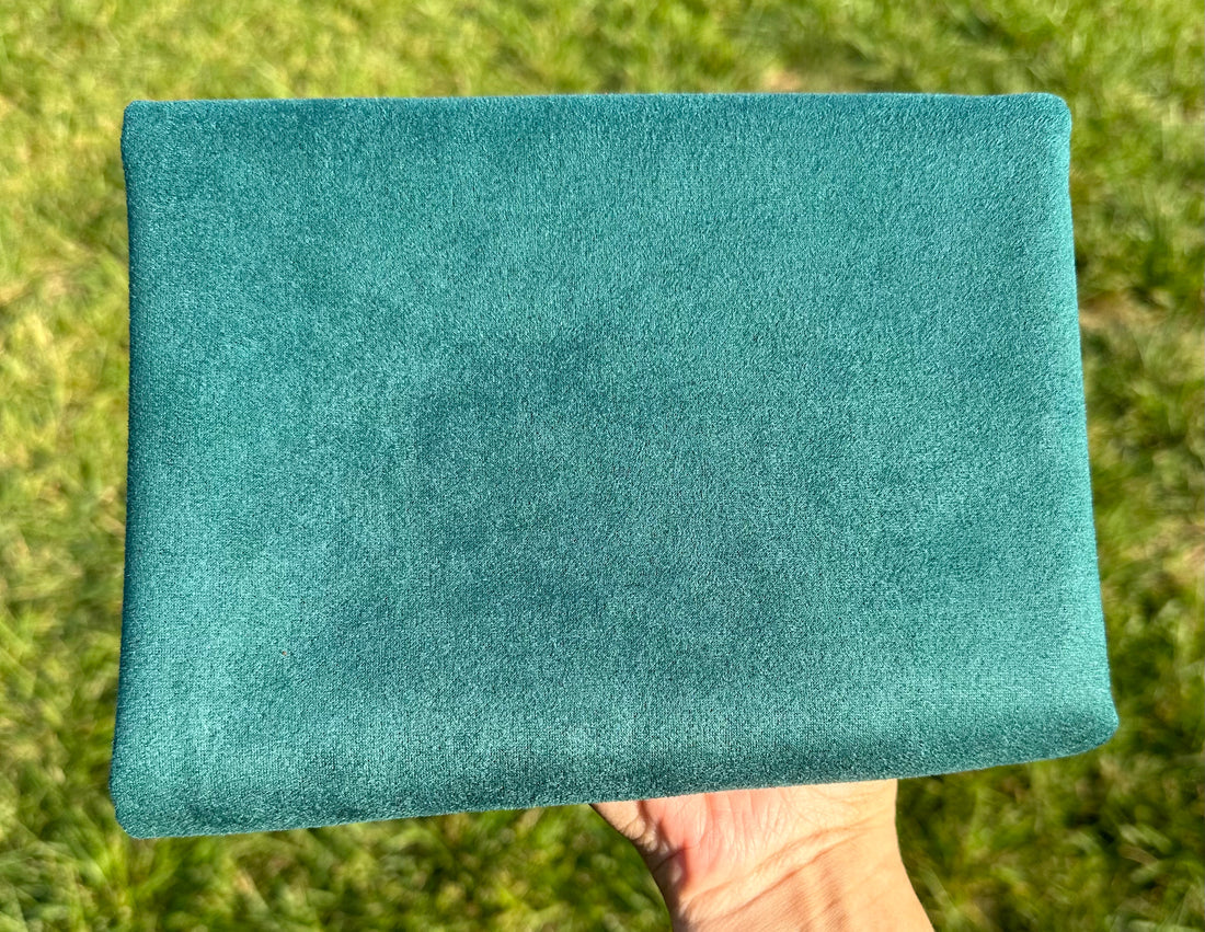 Teal Suede