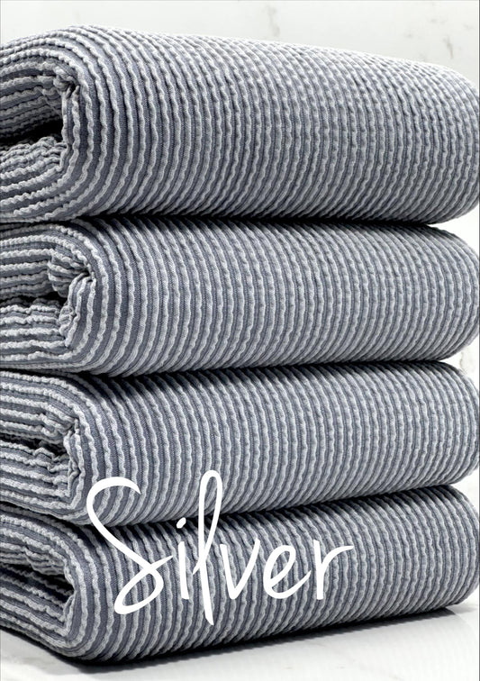 Silver Cozy Knit