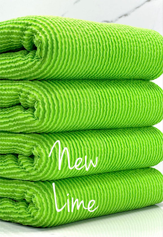 New Lime Cozy Knit